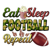 eat sleep football repeat | Teevron