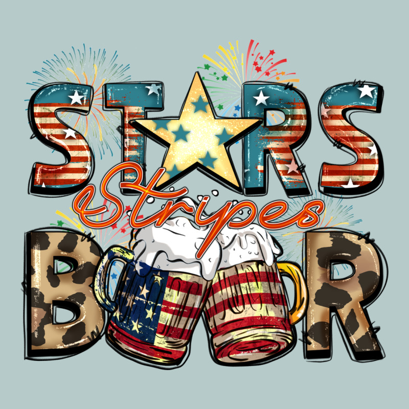 Stars Stripes Beer Heavy Core Tee by FaDigitalArtStudio | Teevron