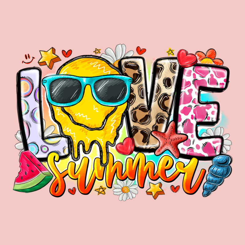 Love Summer Urban Heavy Tee by CowhideDigitalArt | Teevron