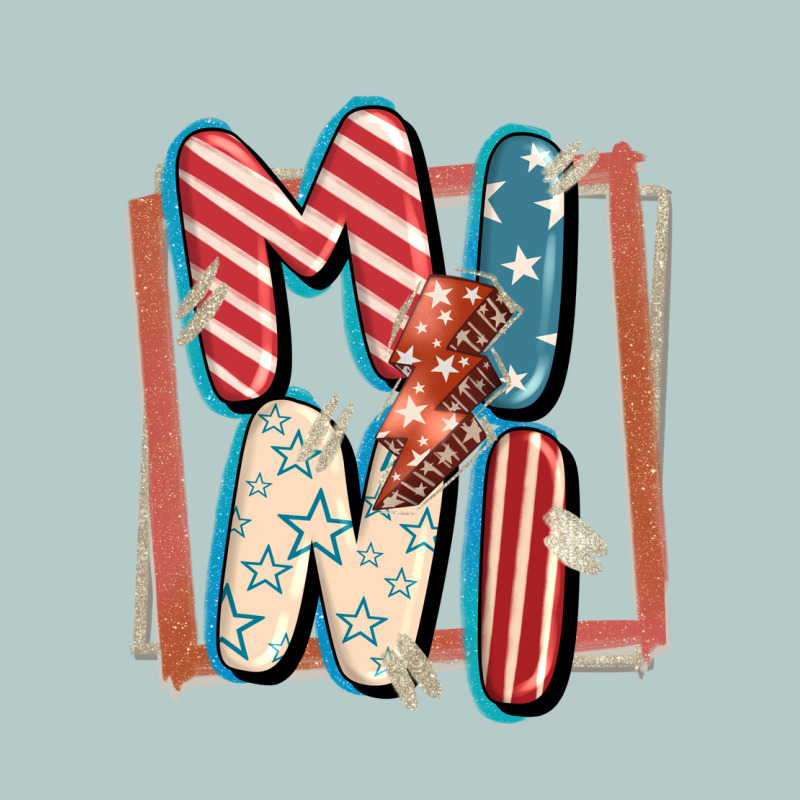 4th Of July Mini With Lightning Bolt Heavy Core Tee by FaDigitalArtStudio | Teevron