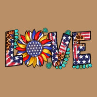 Love Sunflower Usa Flag Leopard Vintage Hoodie | Teevron