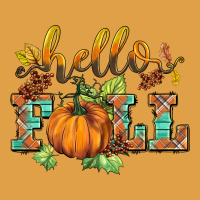 Hello Fall Pumpkin Premium Hoodie | Teevron