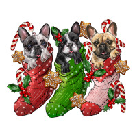 french bulldog with christmas socks | Teevron