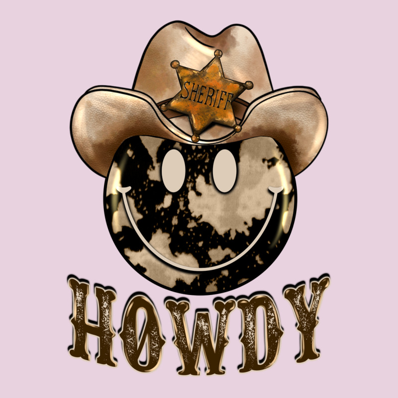Howdy Smiley Face Classic Tee by BarkalooDesign | Teevron