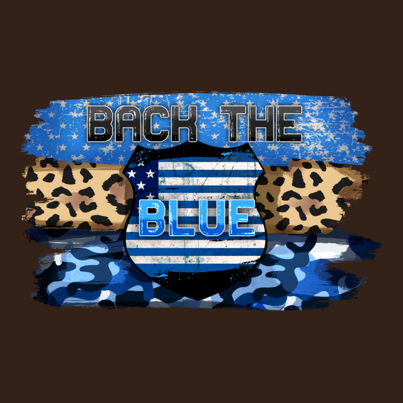 Back The Blue Heavy Core Tee by FaDigitalArtStudio | Teevron