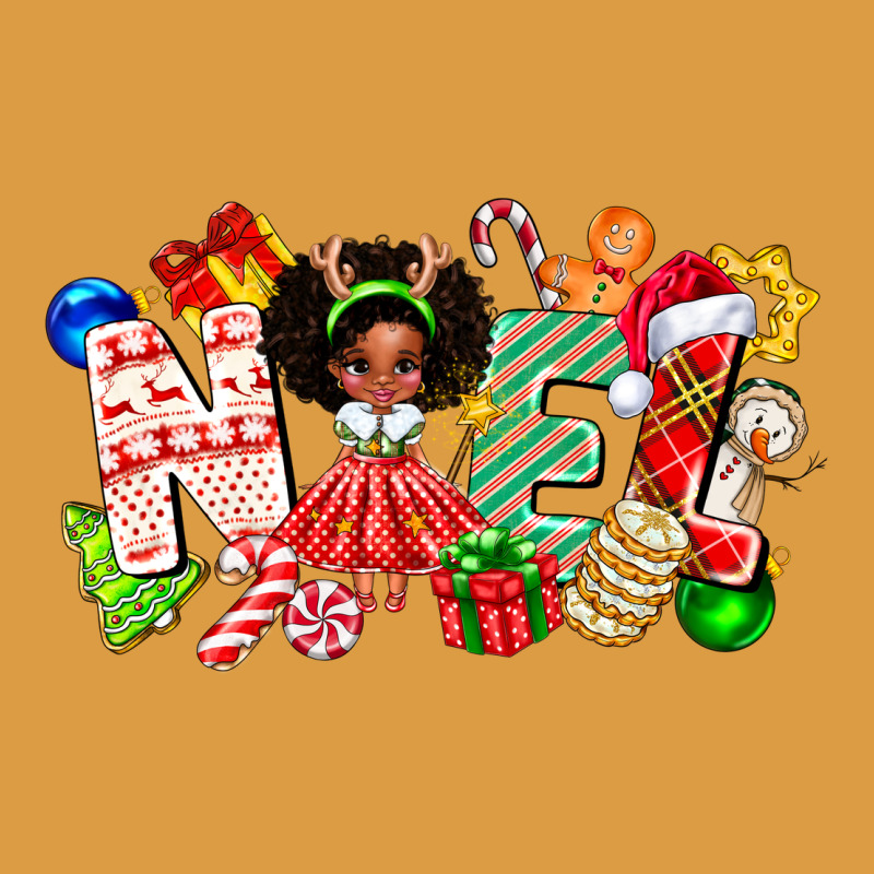Noel Afro Girl Baby Urban Heavy Tee by CowhideDigitalArt | Teevron