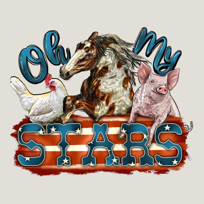 Oh My Stars Farm Animals Heavy Core Tee by FaDigitalArtStudio | Teevron