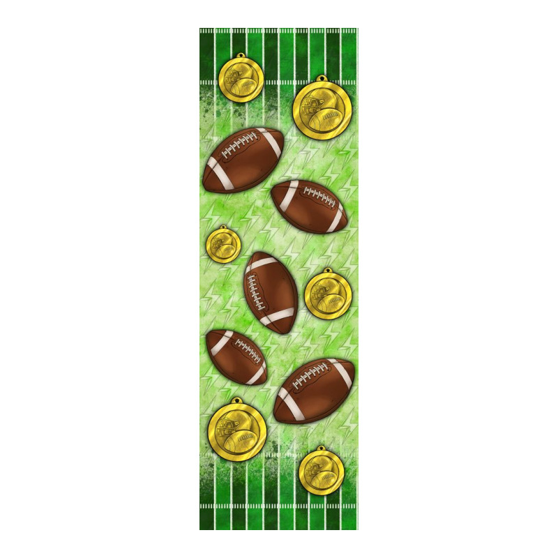 American Football With Lightning Bolt  Pen Wrap Premium Tee by BundleAndBundleShop | Teevron