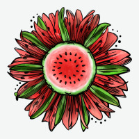 Watermelon Sunflower Urban Heavy Tee | Teevron