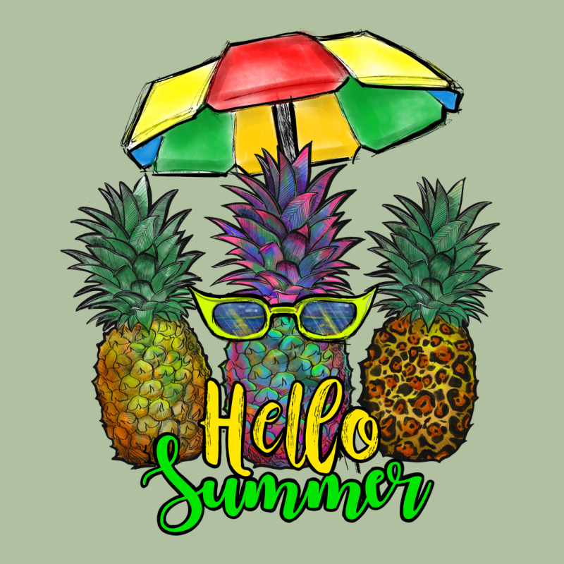 Hello Summer Pineapples Urban Hoodie by RanaPortraitStore | Teevron
