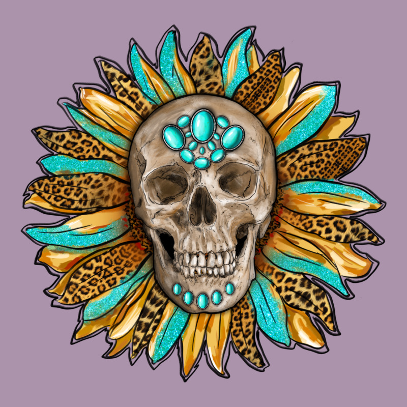 Sunflower With Skull Heavyweight Hoodie by RanaPortraitStore | Teevron