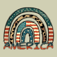 America Rainbow Heavy Core Tee | Teevron