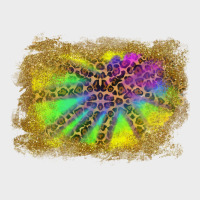 Colorful Glitter Leopard Background Urban Hoodie | Teevron