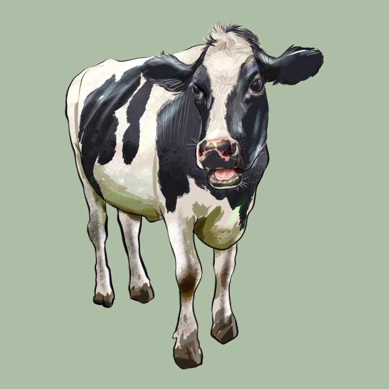 Holstein Bull Urban Heavy Tee by LillyAllenDesigns | Teevron