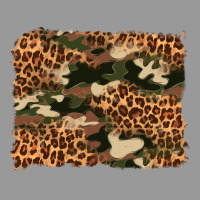 Camouflage And Leopard Background Vintage Hoodie | Teevron