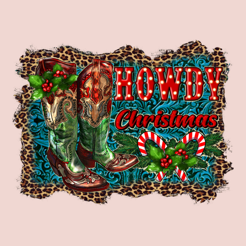 Howdy Christmas Boots Premium Sweatshirt by RanaPortraitStore | Teevron