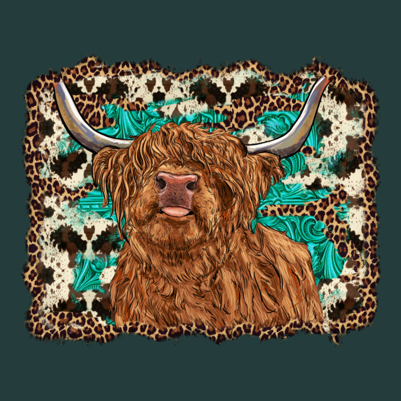 Highland Cow Western Background Classic Tee by RanaPortraitStore | Teevron