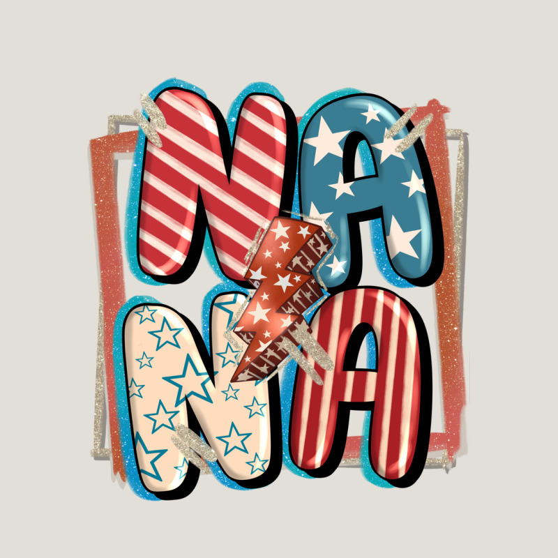4th Of July Nana With Lightning Bolt Heavy Core Tee by FaDigitalArtStudio | Teevron