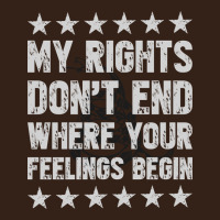 My Rights Don't End Where Your Feelings Begin Heavy Core Tee | Teevron