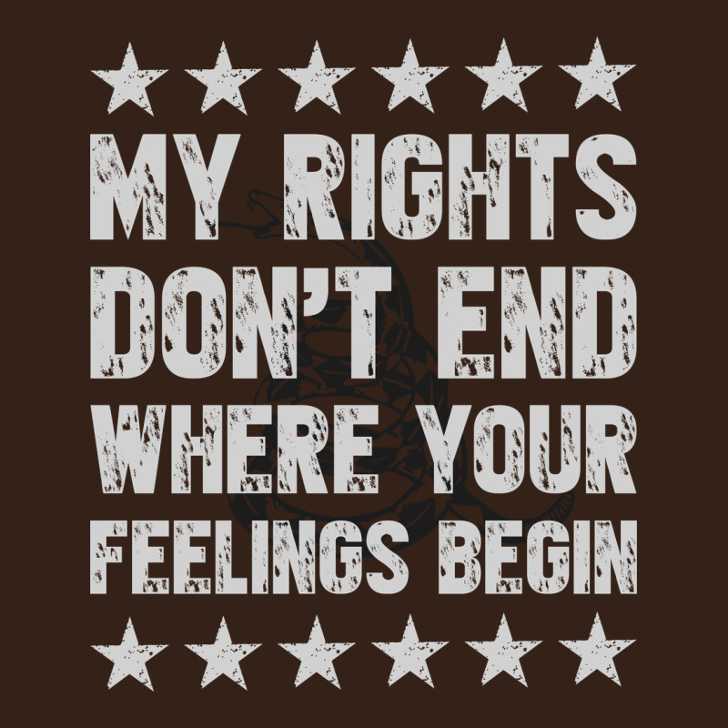 My Rights Don't End Where Your Feelings Begin Heavy Core Tee by artisFamous | Teevron