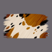 Cowhide Black And Light Brown Brushstroke Premium Sweatshirt | Teevron