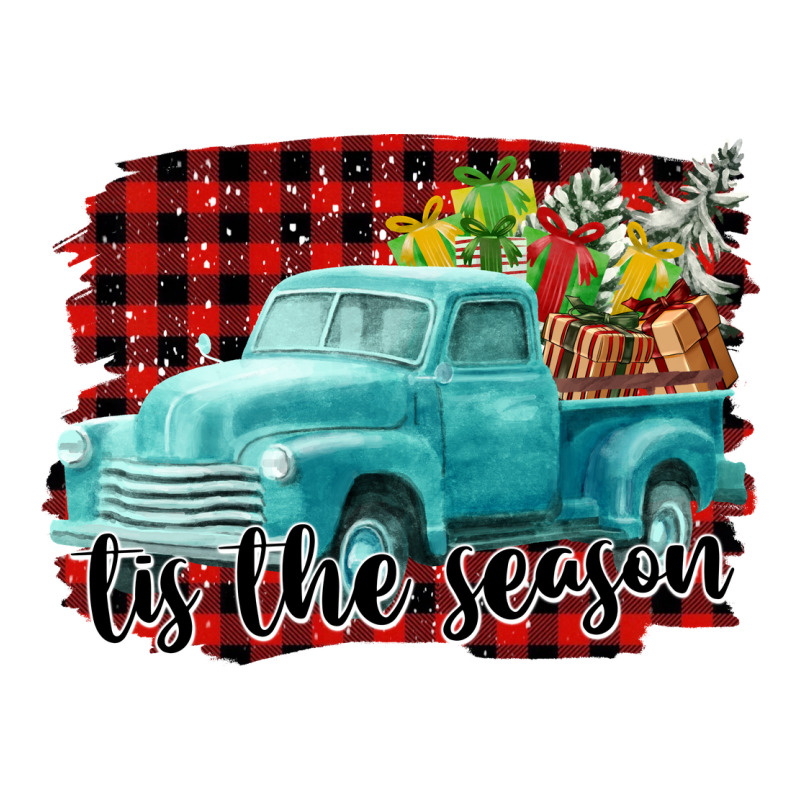 Tis The Season Christmas Truck Premium Tee by FaDigitalArtStudio | Teevron