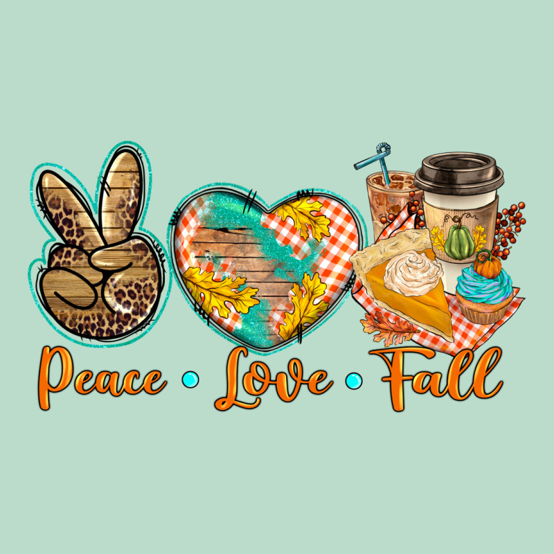 Peace Love Fall Premium Hoodie by BarkalooDesign | Teevron