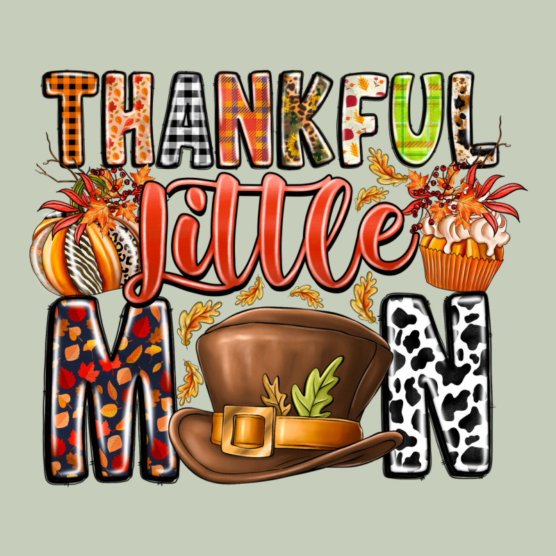 Thankful Little Mon Ladies Tee by CowhideDigitalArt | Teevron