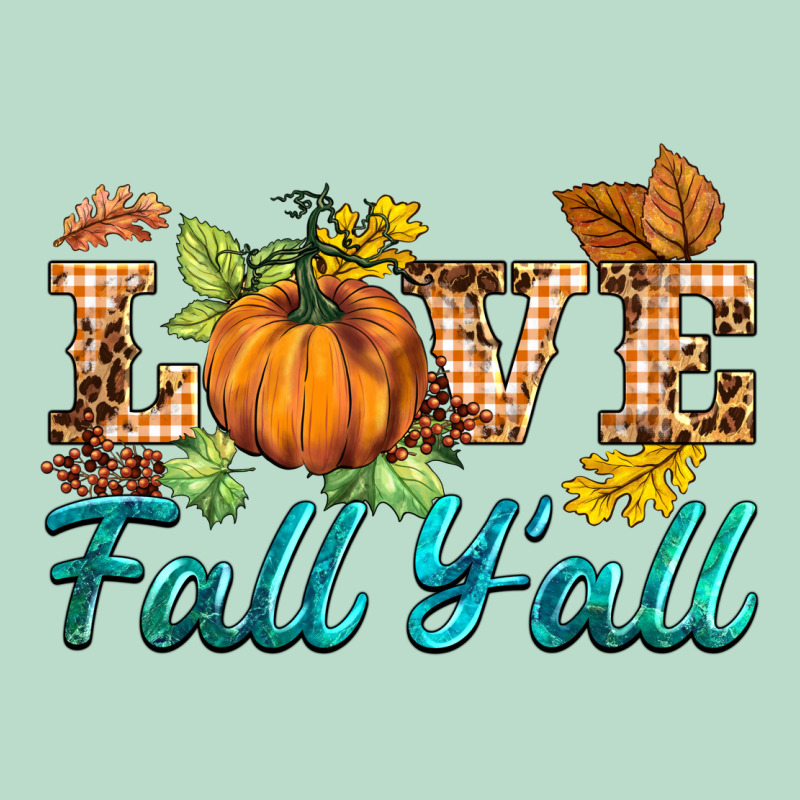 Love Fall Y'all Premium Hoodie by BarkalooDesign | Teevron