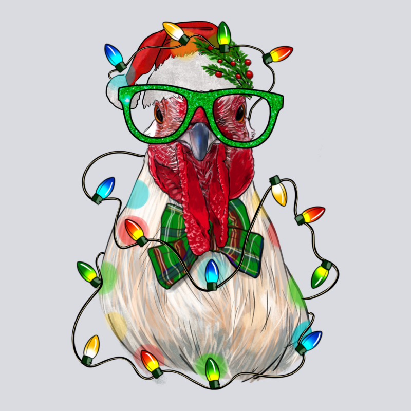 Christmas Rooster Zipper Hoodie by RanaPortraitStore | Teevron