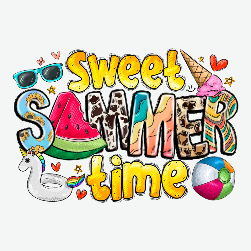 Summer Time Urban Heavy Tee by CowhideDigitalArt | Teevron