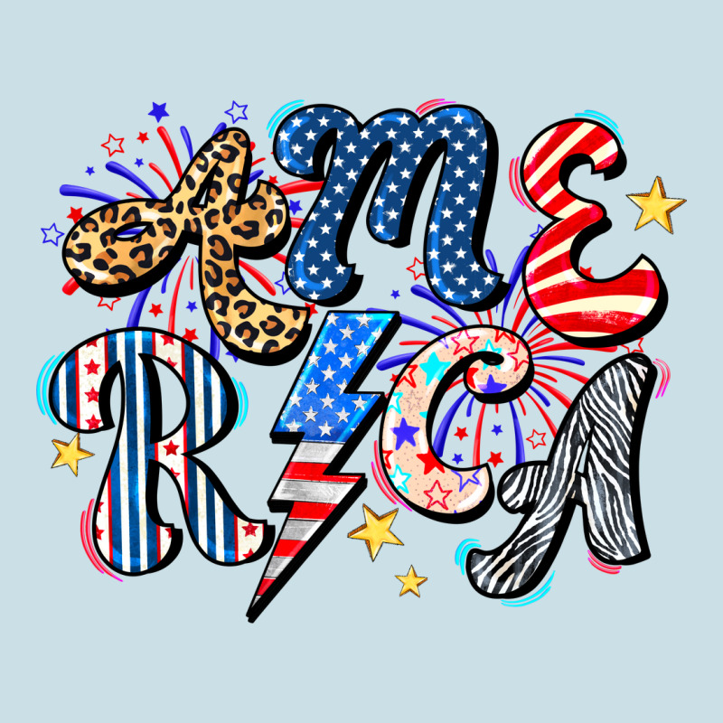 America Ladies Tee by CowhideDigitalArt | Teevron