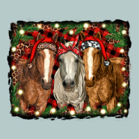 Christmas Horses Heavy Core Tee | Teevron