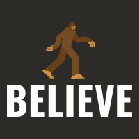 Believe Bigfoot White Heavy Core Tee | Teevron