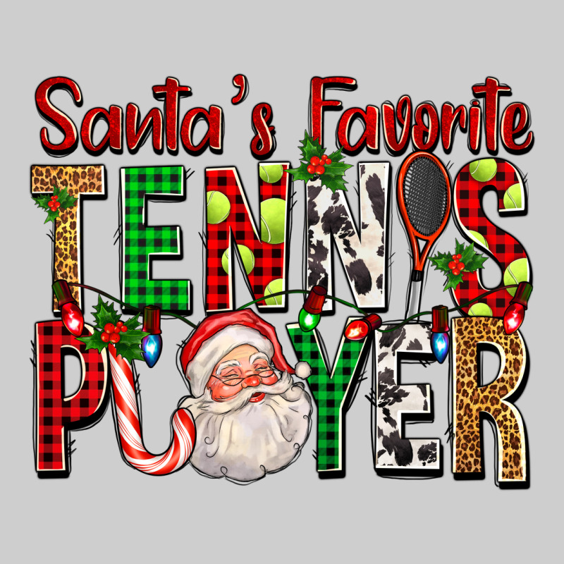 Santa's Favorite Tennis Player For Christmas Premium Tee by FaDigitalArtStudio | Teevron
