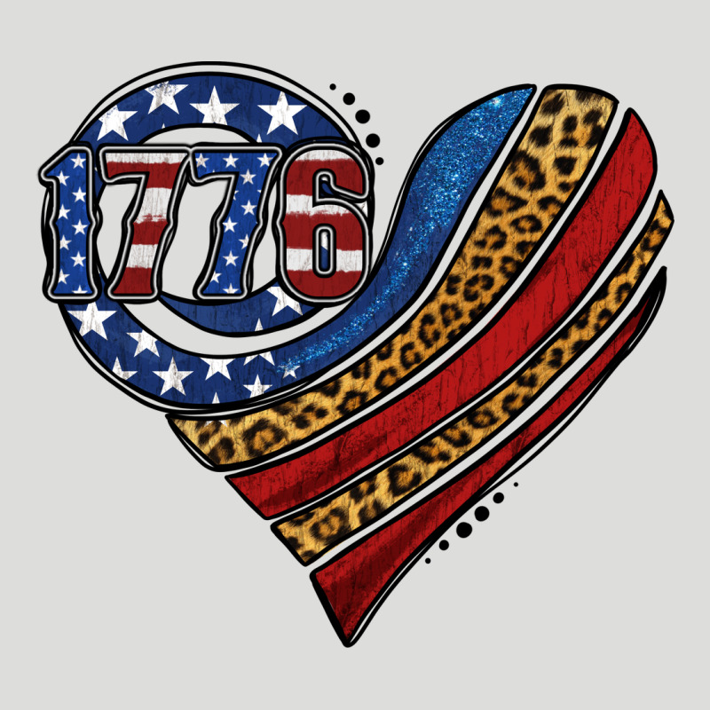 American Western Leopard Flag Heart Zipper Hoodie by Jasminsmagicworld | Teevron