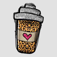 Leopard Glitter Coffee Cup Premium Hoodie | Teevron