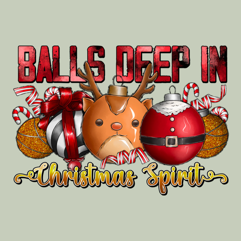 Balls Deep In Christmas Spirit Ladies Tee by CowhideDigitalArt | Teevron