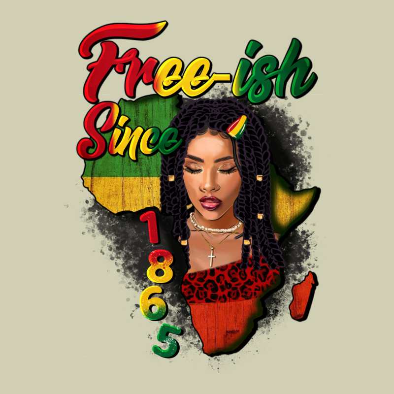Free-ish Since 1865 Black Woman Heavy Core Tee by FaDigitalArtStudio | Teevron