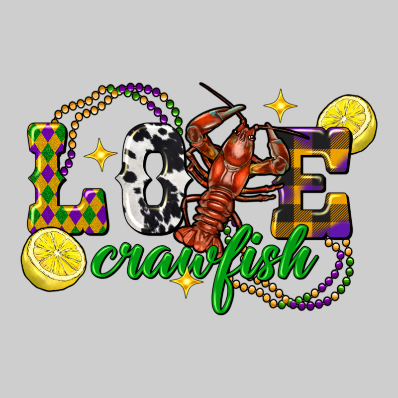 Mardi Gras Love Crawfish Premium Tee by FaDigitalArtStudio | Teevron