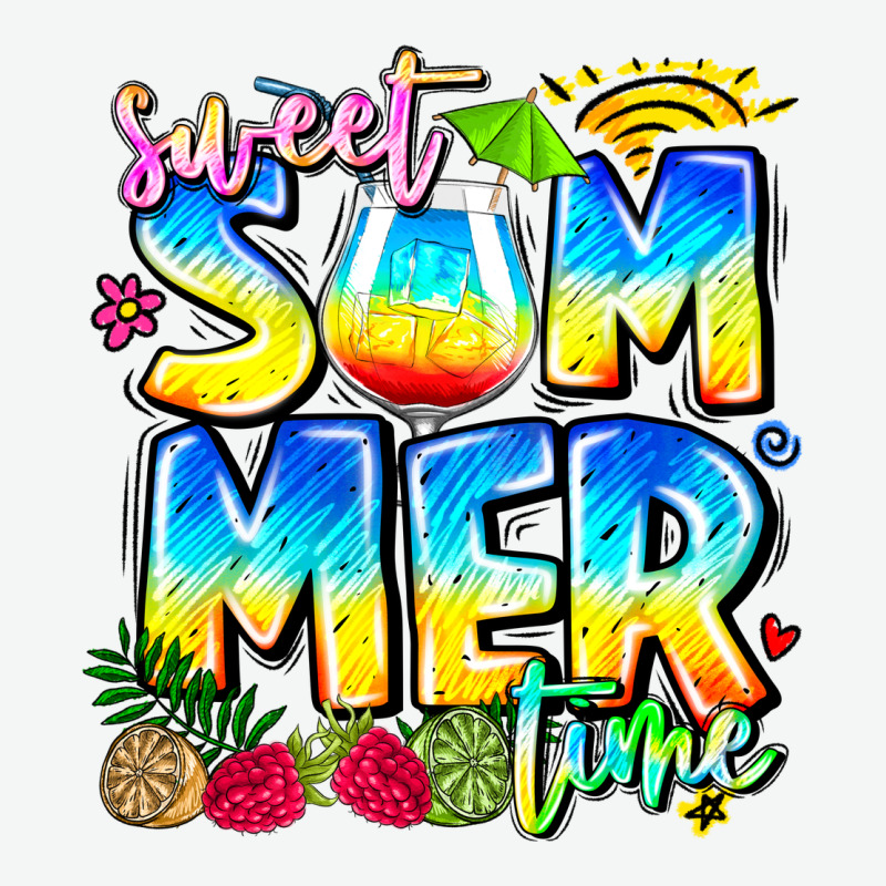 Summer Time Urban Heavy Tee by CowhideDigitalArt | Teevron