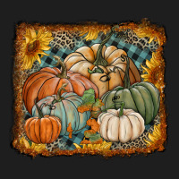 Pumpkins With Sunflowers Heavyweight Hoodie | Teevron