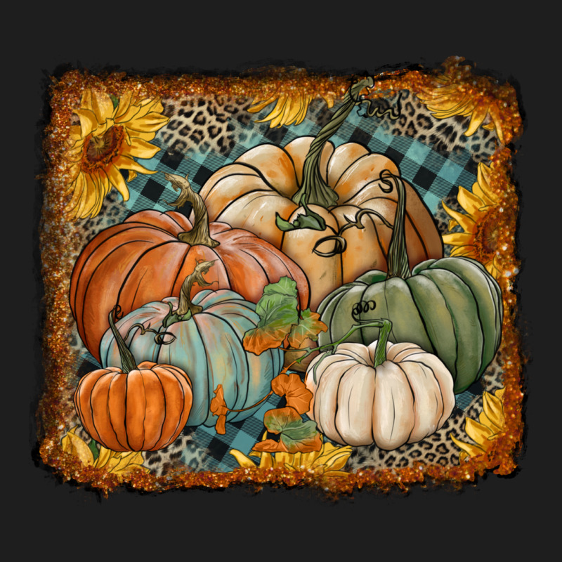 Pumpkins With Sunflowers Heavyweight Hoodie by RanaPortraitStore | Teevron