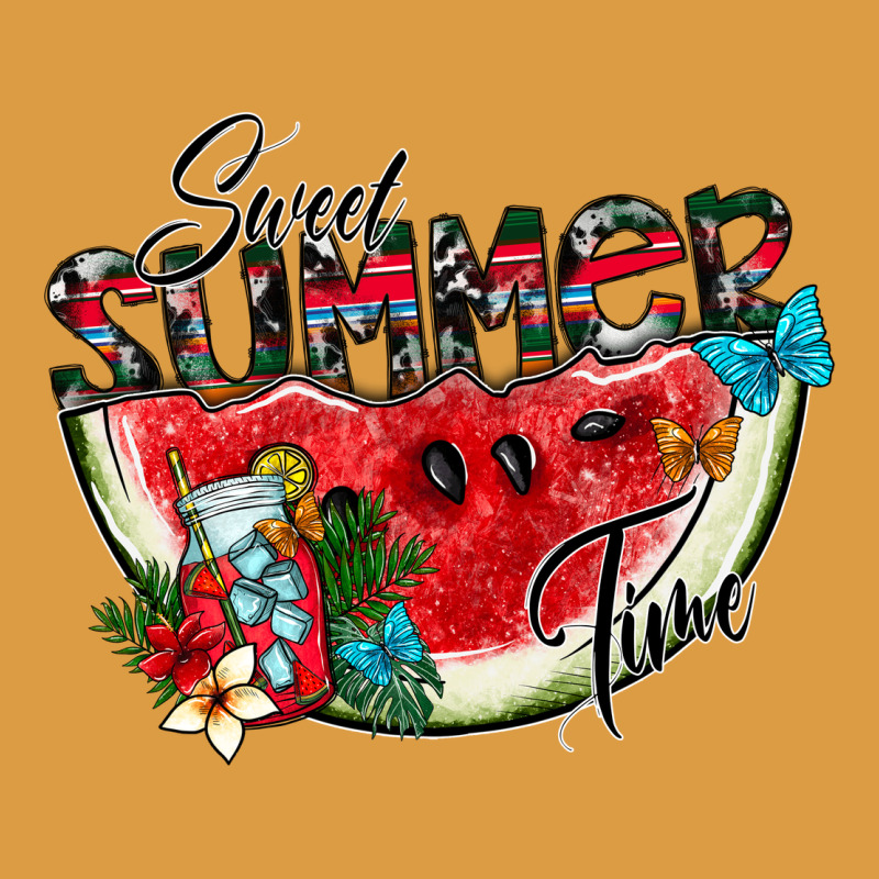 Sweet Summer Time Urban Heavy Tee by CowhideDigitalArt | Teevron