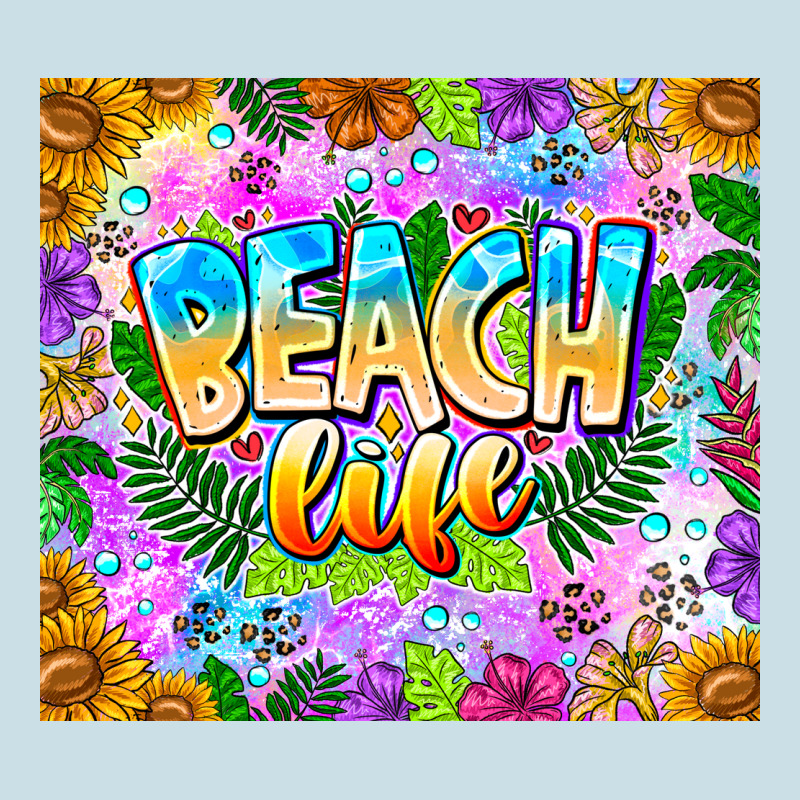 Beach Life Ladies Tee by CowhideDigitalArt | Teevron