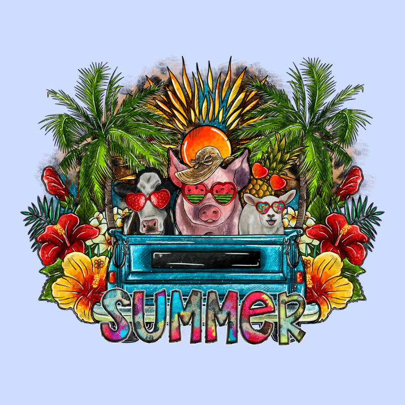Summer Urban Heavy Tee by CowhideDigitalArt | Teevron
