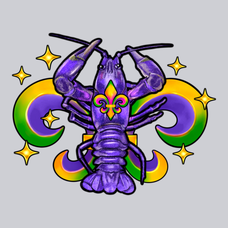 Mardi Gras Crawfish Classic Tee by FaDigitalArtStudio | Teevron