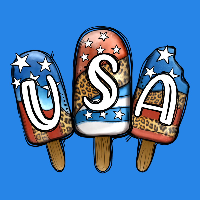 Usa Patriotic Leopard Popsicles Premium Hoodie by Jasminsmagicworld | Teevron