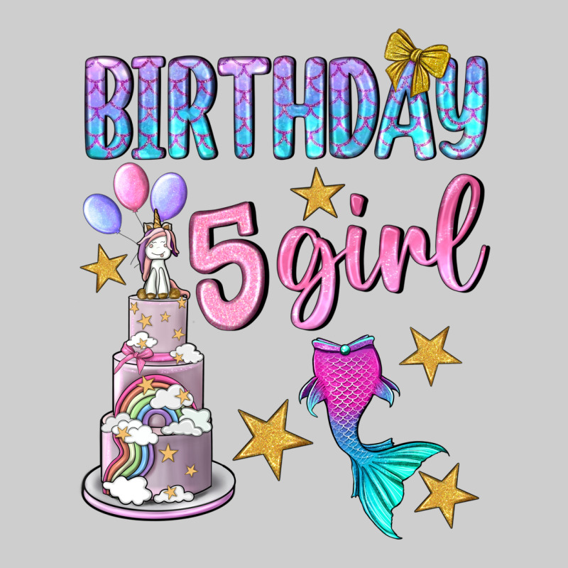 Birthday Girl 5 Premium Tee by BundleAndBundleShop | Teevron