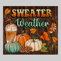 Sweater Weather Tumbler Premium Tee | Teevron